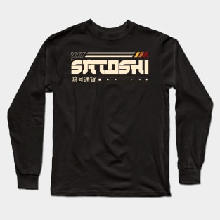 Satoshi Nakamoto Long Sleeve T-Shirt